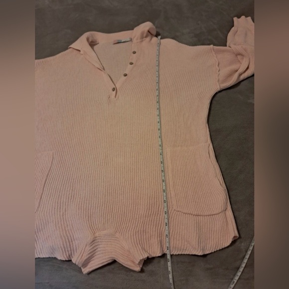 Free people beach picnic sweater romper - Picture 4 of 12